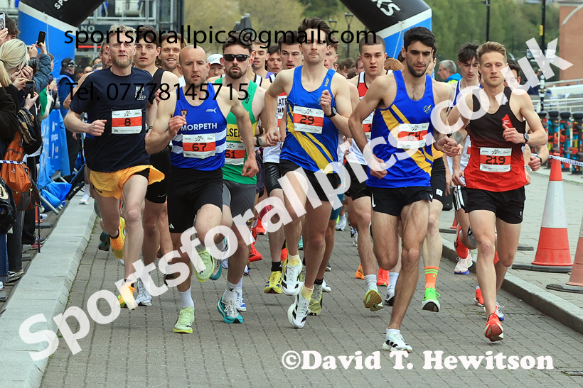 Quayside 5k, 2026 Quayside 5k and Junior 3k, Newcastle/Gateshead. Photo: David T. Hewitson/Sports for All Pics